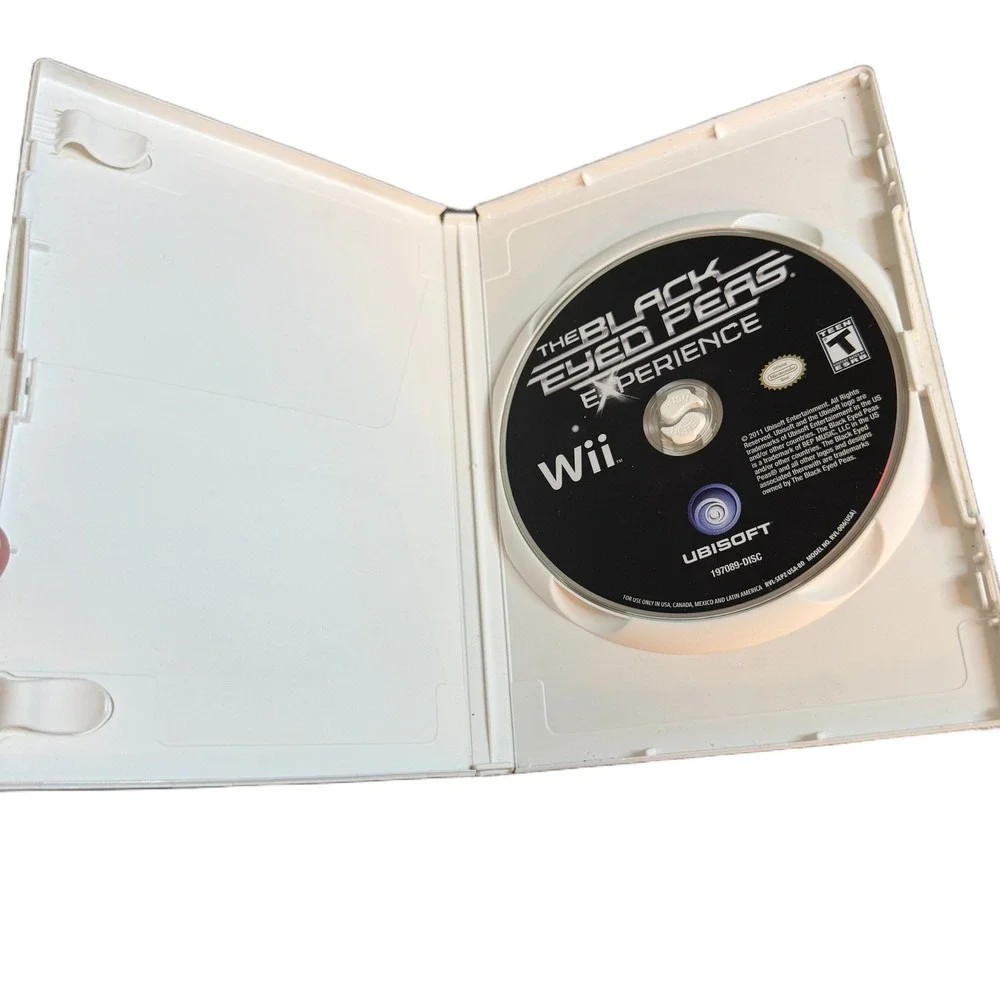 The Black Eyed Peas Experience Nintendo Wii Video Game Dance Party 2011 Ubisoft